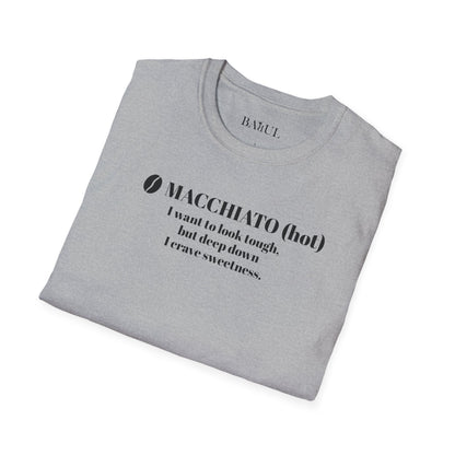 CoffeeTherapy T-Shirt – Irony Is the Best Cure (Right After Coffee)