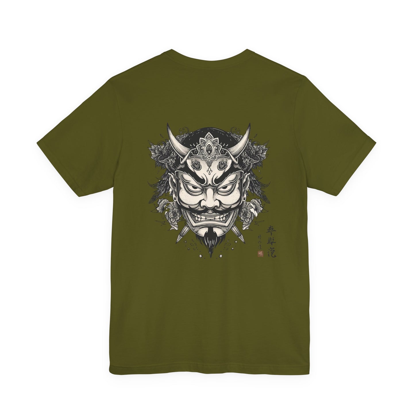 The Bold Oni Mask Streetwear T-Shirt