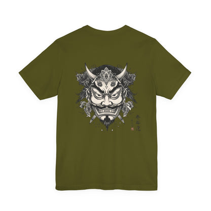 The Bold Oni Mask Streetwear T-Shirt