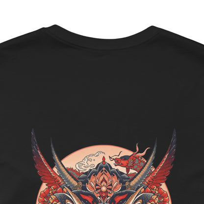 The Bold Oni Mask Streetwear T-Shirt