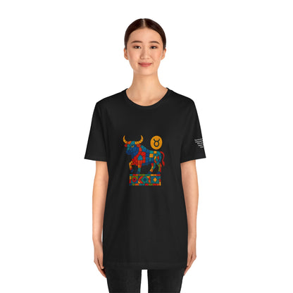TAURUS - T-shirt, The Zodiac in Colors