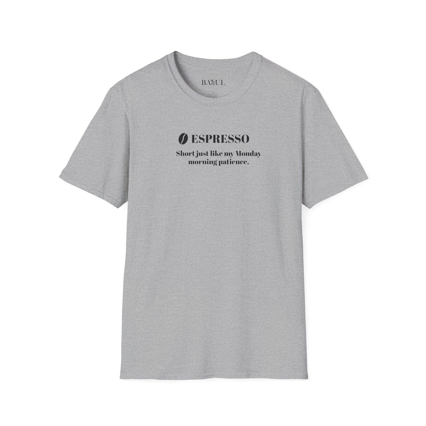 CoffeeTherapy T-Shirt – Irony Is the Best Cure (Right After Coffee)
