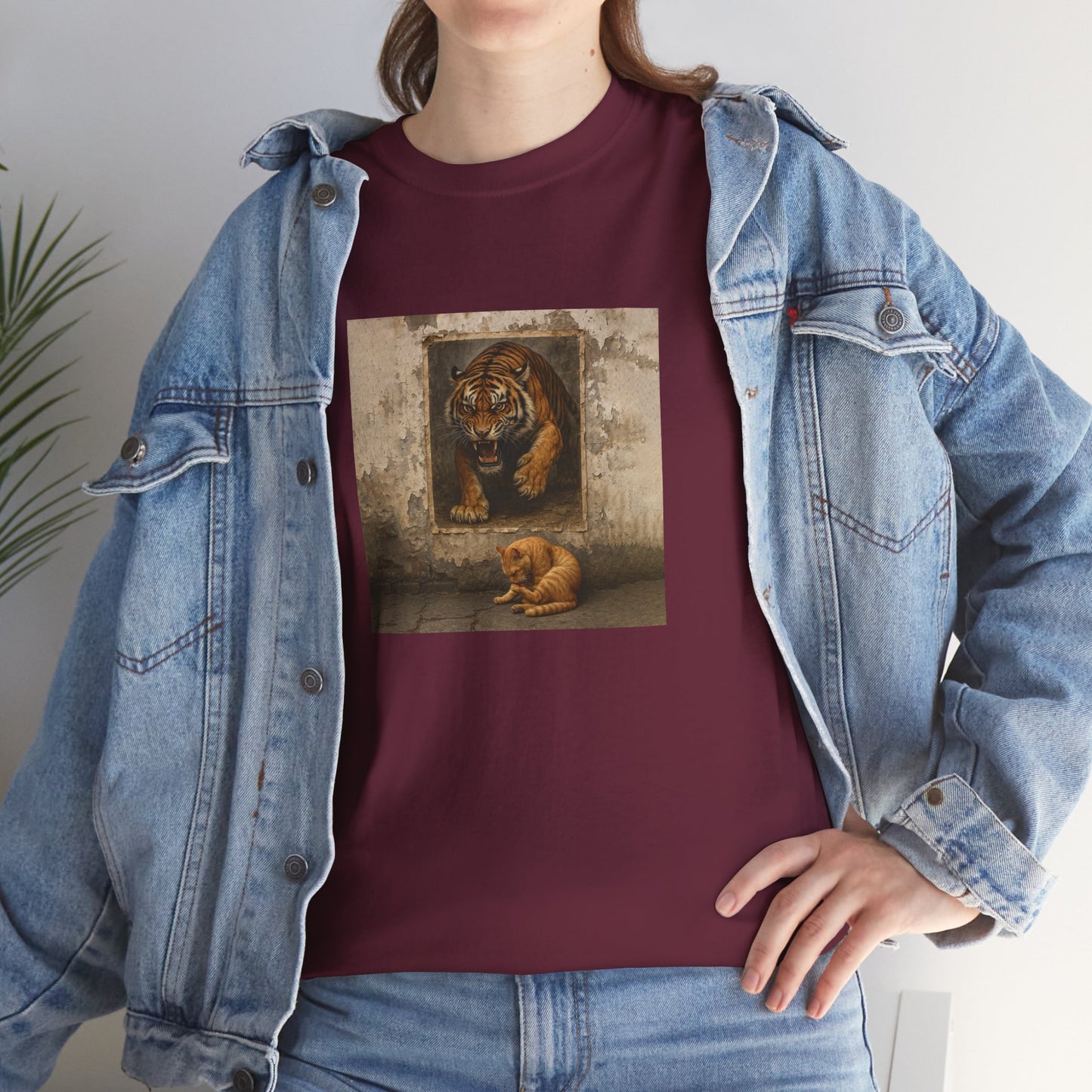 T-shirt Ribelle – Maglietta Unisex in Cotone Pesante per Spiriti Liberi.