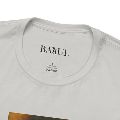 Unisex T-Shirt con cane DOGART  - MODIGLIANI - Un dipinto iconico rivisitato con i cani