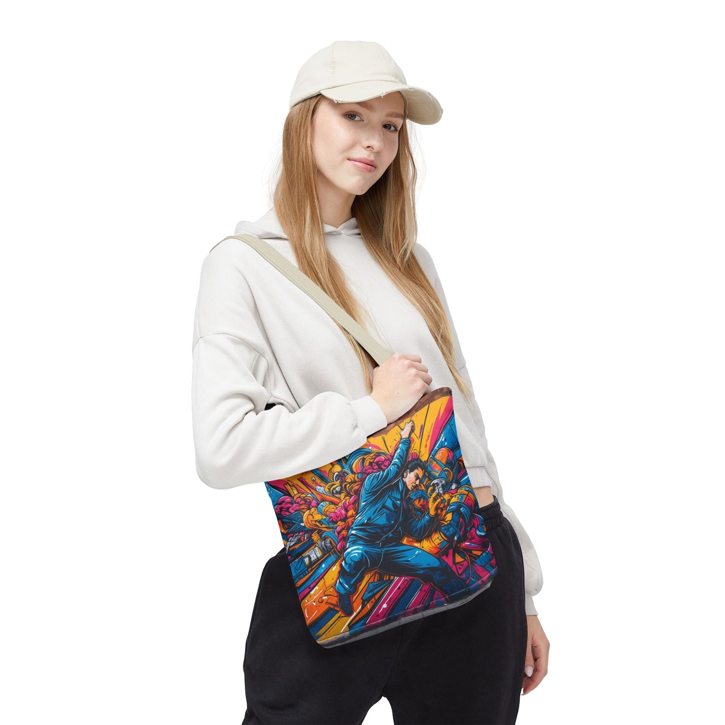Artistic Surge - Eco-Friendly Canvas Tote Bag - MECHANICS