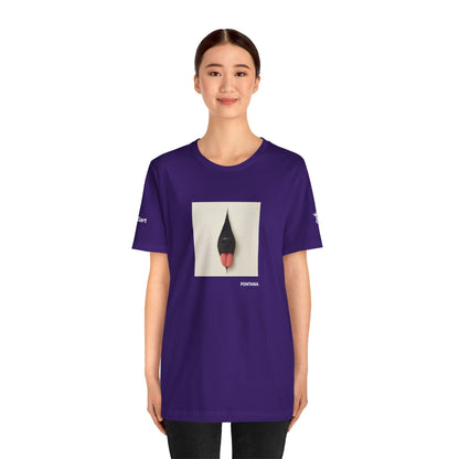 T-Shirt unisex  DOGART - FONTANA - Un dipinto iconico rivisitato con i cani