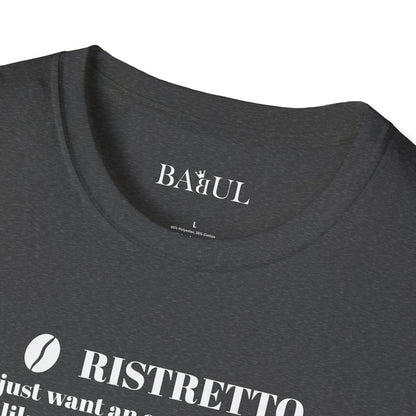 CoffeeTherapy T-Shirt – Irony Is the Best Cure (Right After Coffee)