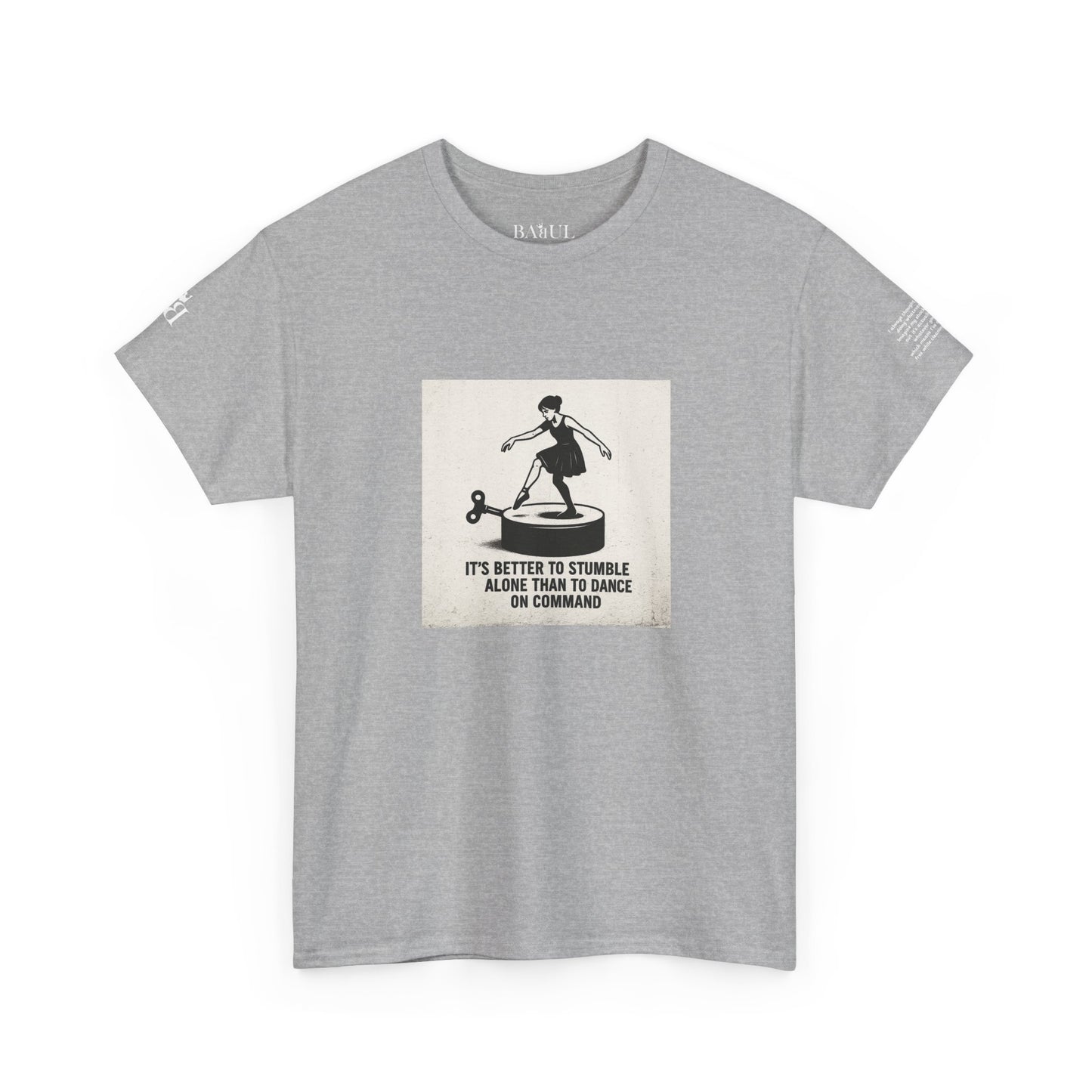 T-shirt Ribelle – Maglietta Unisex in Cotone Pesante per Spiriti Liberi.