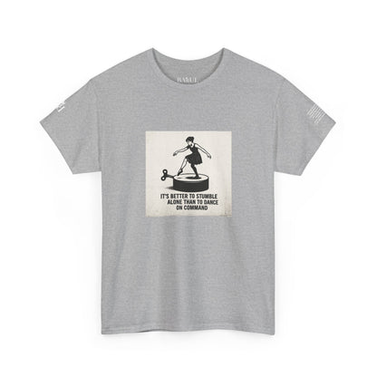 T-shirt Ribelle – Maglietta Unisex in Cotone Pesante per Spiriti Liberi.