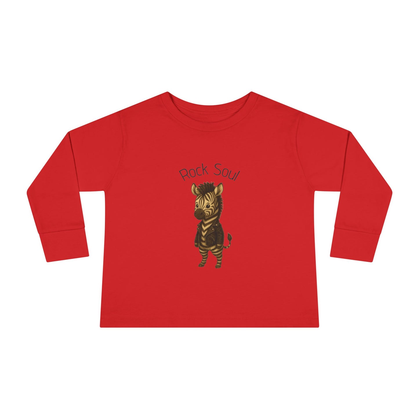 Magliette Rock Soul per bambini - Zebra - Animali dolci con un ritmo ribelle