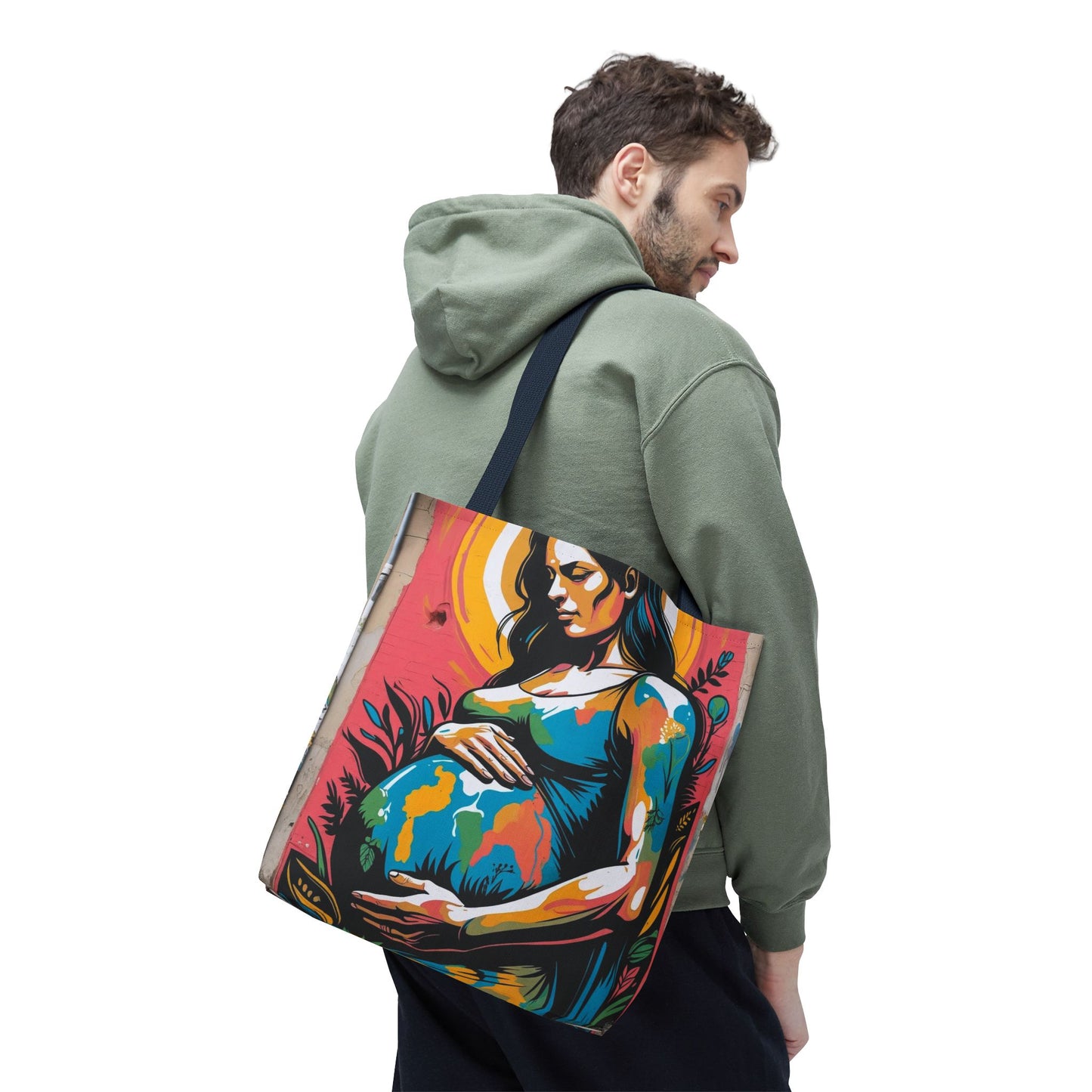 Artistic Surge - Eco-Friendly Canvas Tote Bag - MATERNITY