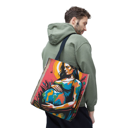 Artistic Surge - Eco-Friendly Canvas Tote Bag - MATERNITY