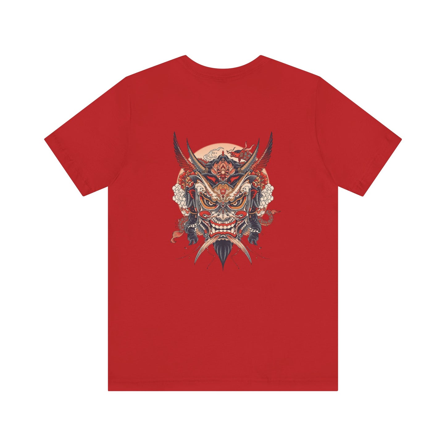 The Bold Oni Mask Streetwear T-Shirt