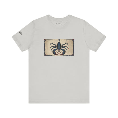 Scorpione - Maglietta con lo Zodiaco Gotico. Lo Zodiaco nell'ombra