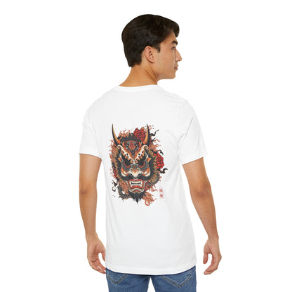 The Bold Oni Mask Streetwear T-Shirt