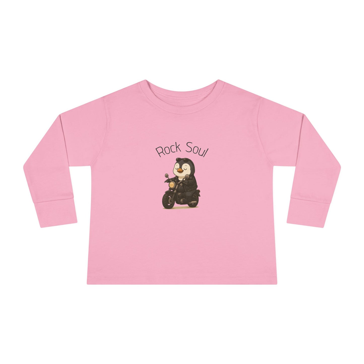 Magliette Rock Soul Kids - Pinguino - Animali dolci con un ritmo ribelle