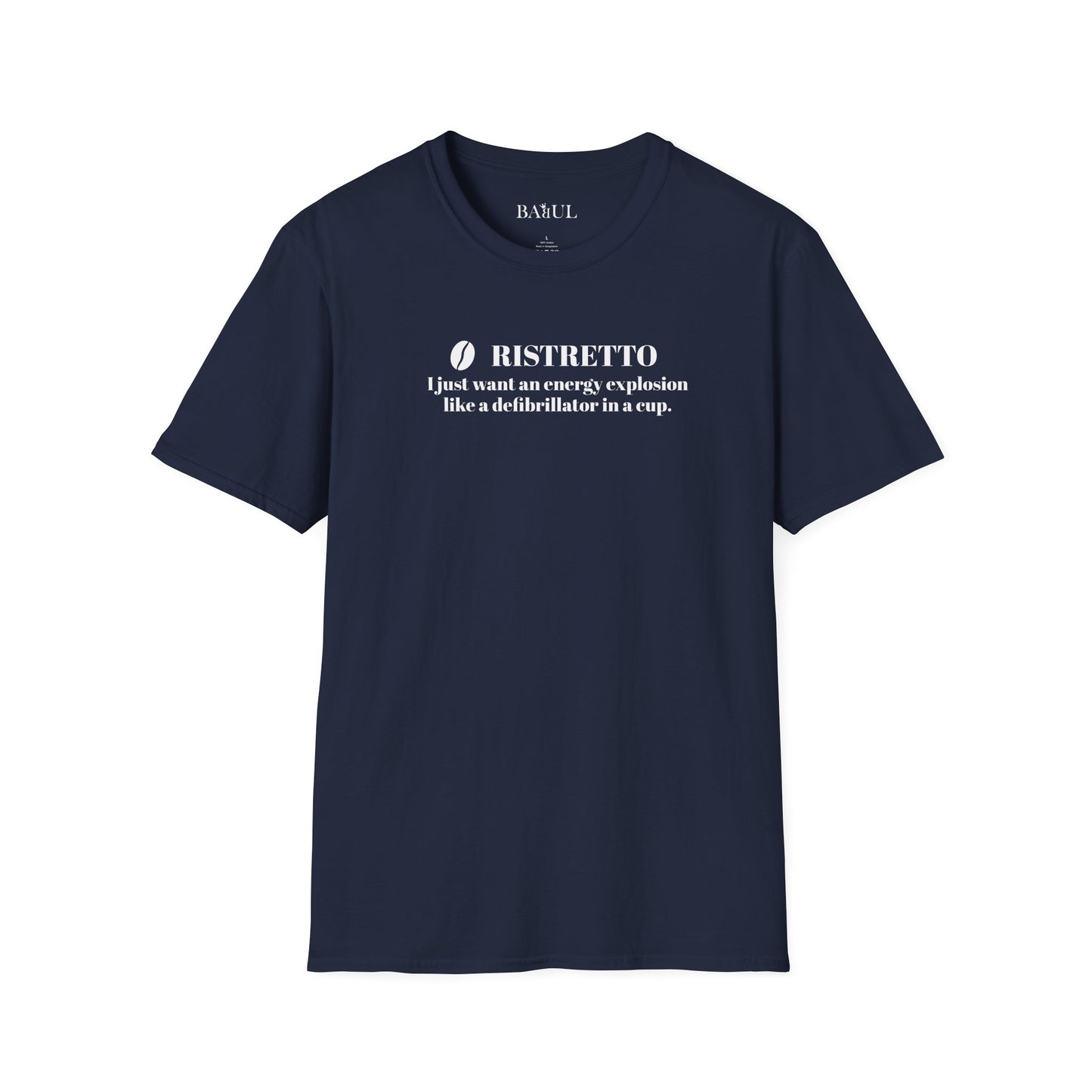 CoffeeTherapy T-Shirt – Irony Is the Best Cure (Right After Coffee)