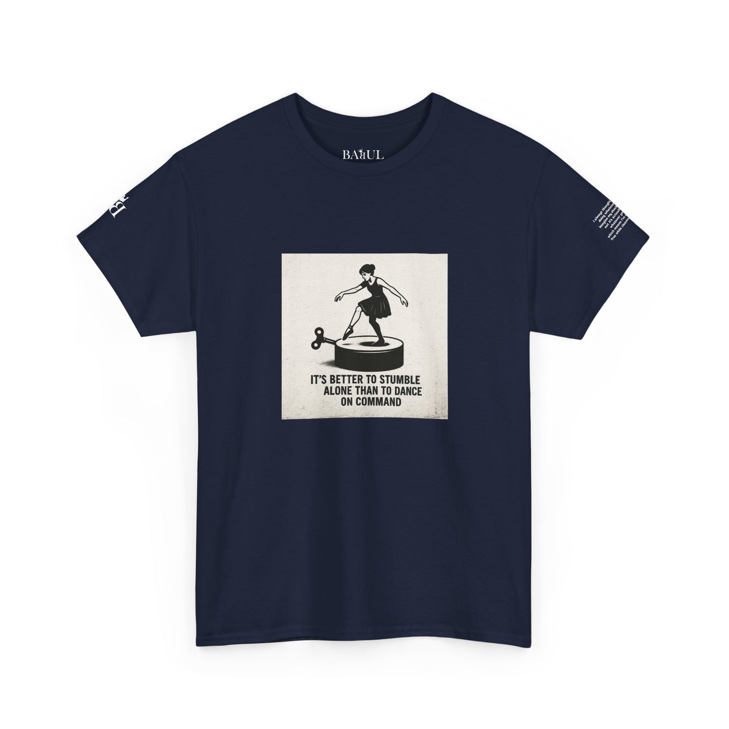 T-shirt Ribelle – Maglietta Unisex in Cotone Pesante per Spiriti Liberi.