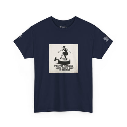 T-shirt Ribelle – Maglietta Unisex in Cotone Pesante per Spiriti Liberi.