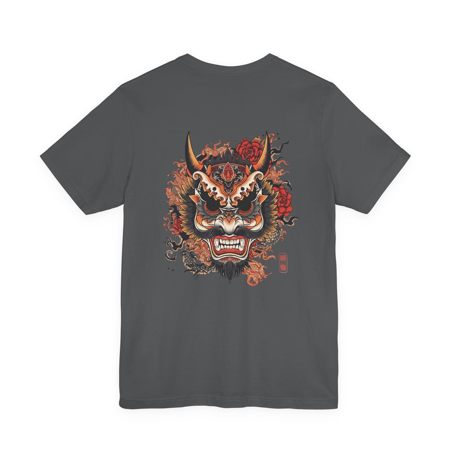 The Bold Oni Mask Streetwear T-Shirt