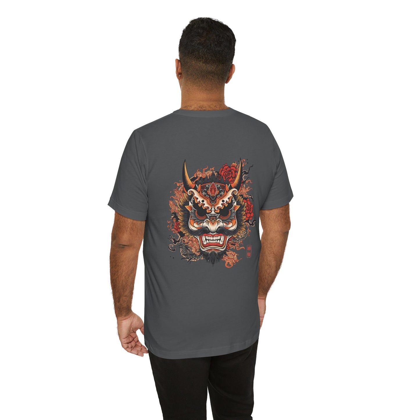 The Bold Oni Mask Streetwear T-Shirt