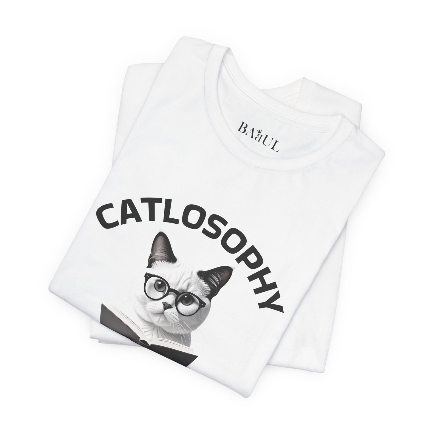 Catlosophy Unisex Jersey Maglietta a maniche corte – Design "Riposare non è pigrizia"