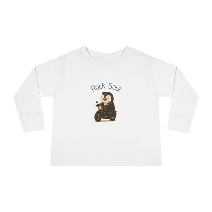 Magliette Rock Soul Kids - Pinguino - Animali dolci con un ritmo ribelle