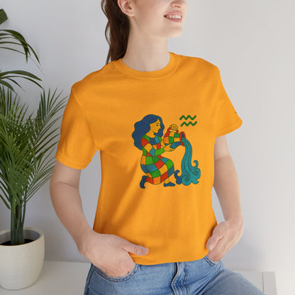 ACQUARIO - T-Shirt, I segni zodiacali secondo Saint Phalle
