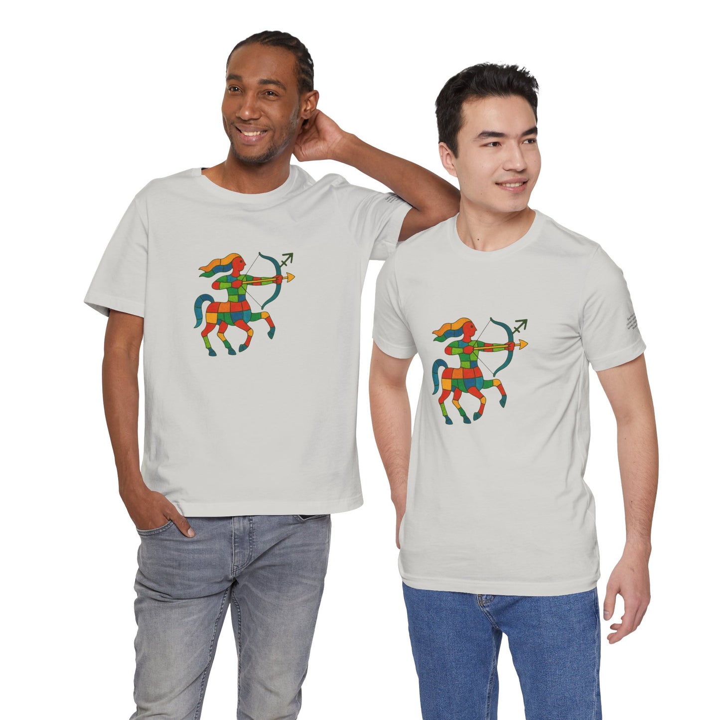SAGITTARIUS - T-shirt, The Zodiac in Colors