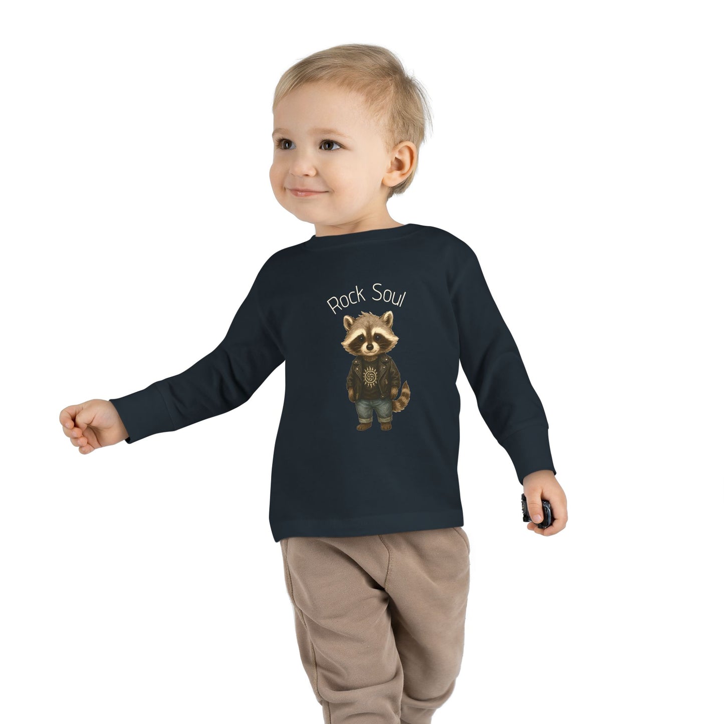 Magliette Rock Soul Kids - Procione - Animali dolci con un ritmo ribelle
