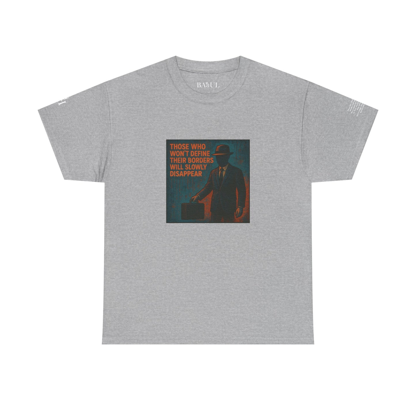T-shirt Ribelle – Maglietta Unisex in Cotone Pesante per Spiriti Liberi.