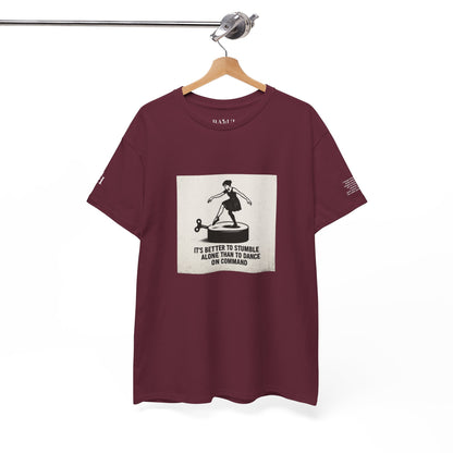T-shirt Ribelle – Maglietta Unisex in Cotone Pesante per Spiriti Liberi.
