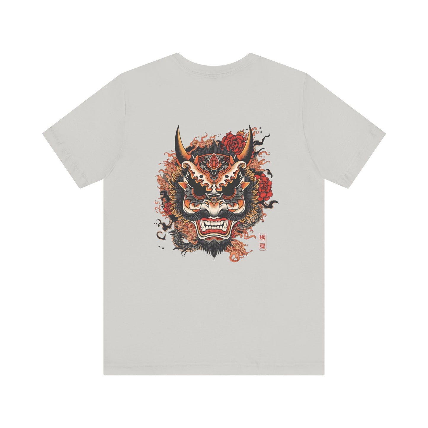 The Bold Oni Mask Streetwear T-Shirt
