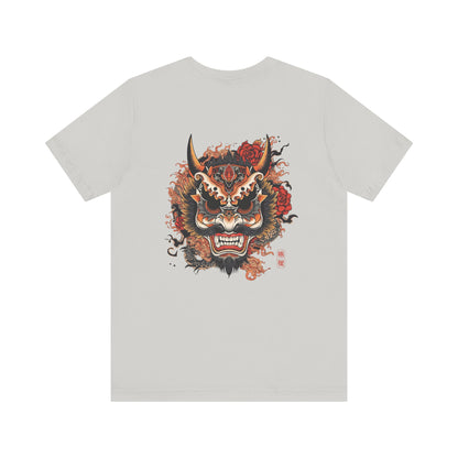 The Bold Oni Mask Streetwear T-Shirt