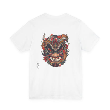The Bold Oni Mask Streetwear T-Shirt