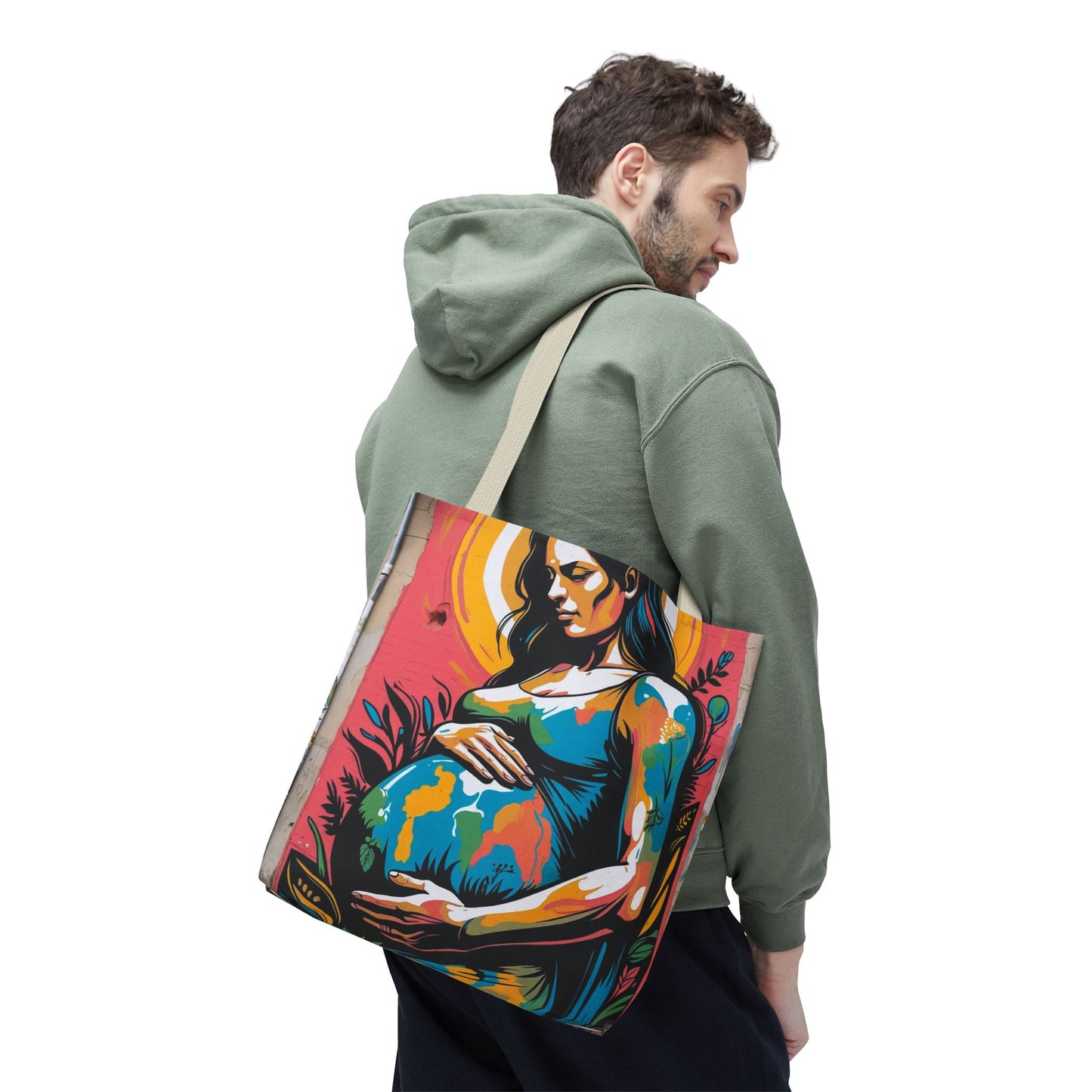 Artistic Surge - Eco-Friendly Canvas Tote Bag - MATERNITY