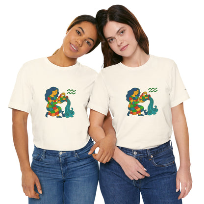 ACQUARIO - T-Shirt, I segni zodiacali secondo Saint Phalle