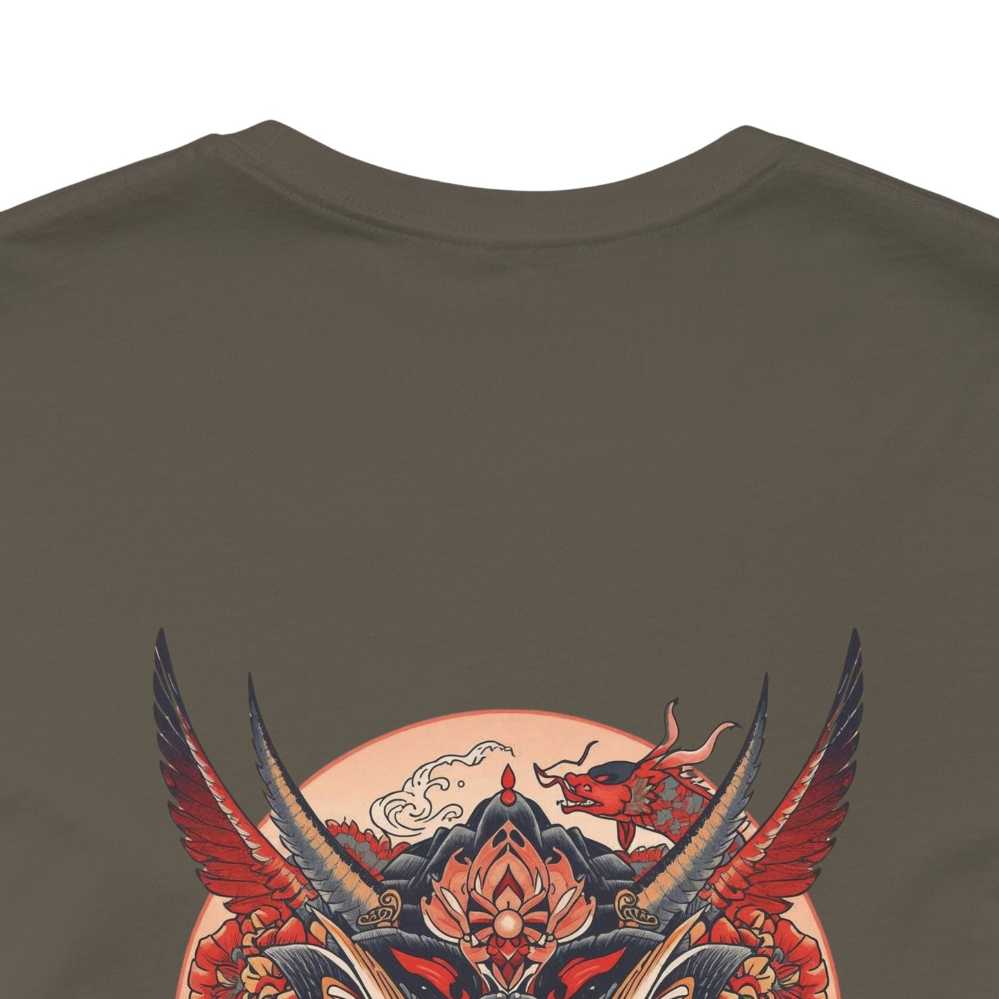 The Bold Oni Mask Streetwear T-Shirt