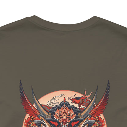 The Bold Oni Mask Streetwear T-Shirt