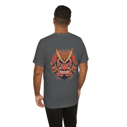 The Bold Oni Mask Streetwear T-Shirt