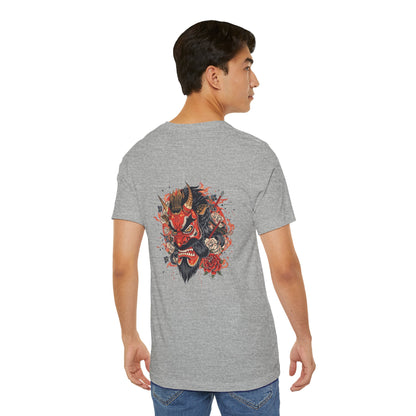 The Bold Oni Mask Streetwear T-Shirt