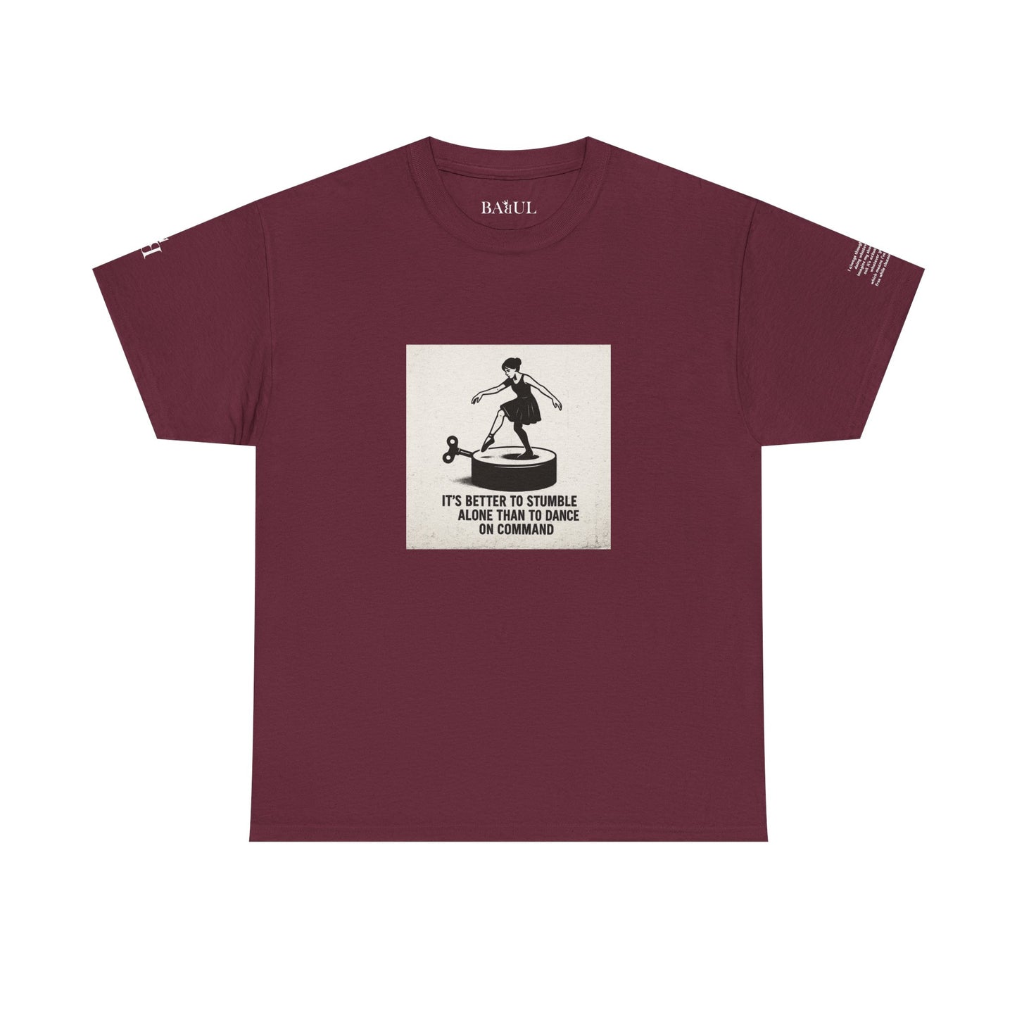 T-shirt Ribelle – Maglietta Unisex in Cotone Pesante per Spiriti Liberi.