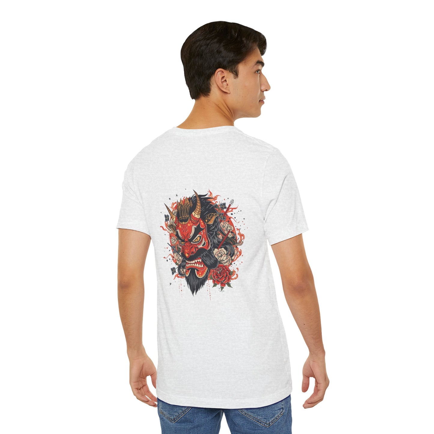 The Bold Oni Mask Streetwear T-Shirt