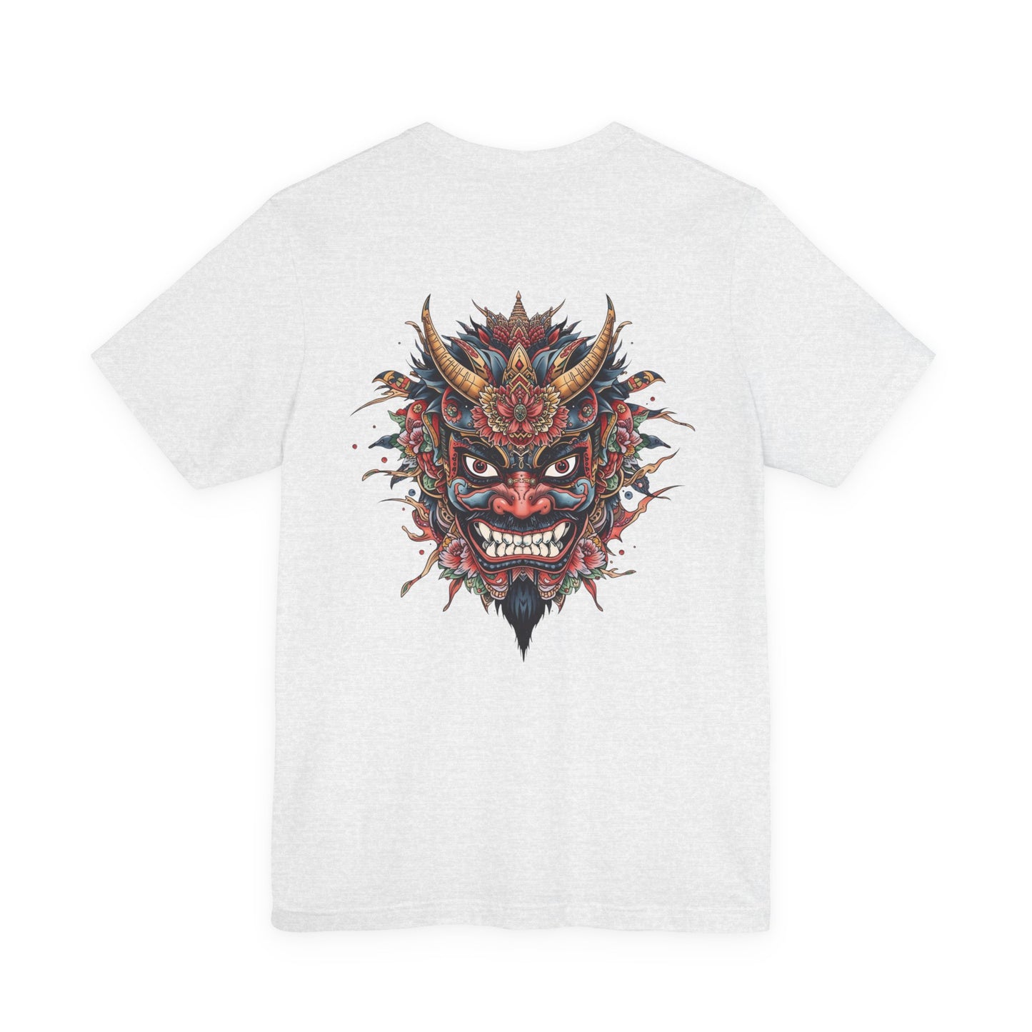 The Bold Oni Mask Streetwear T-Shirt