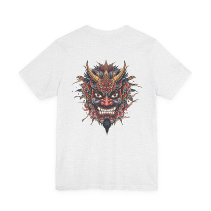 The Bold Oni Mask Streetwear T-Shirt
