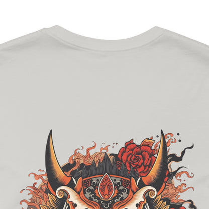 The Bold Oni Mask Streetwear T-Shirt