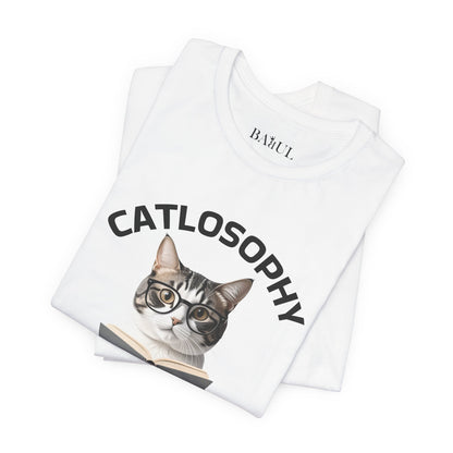 Catlosophy Unisex Jersey Maglietta a maniche corte – Design "Non puoi accontentare tutti"