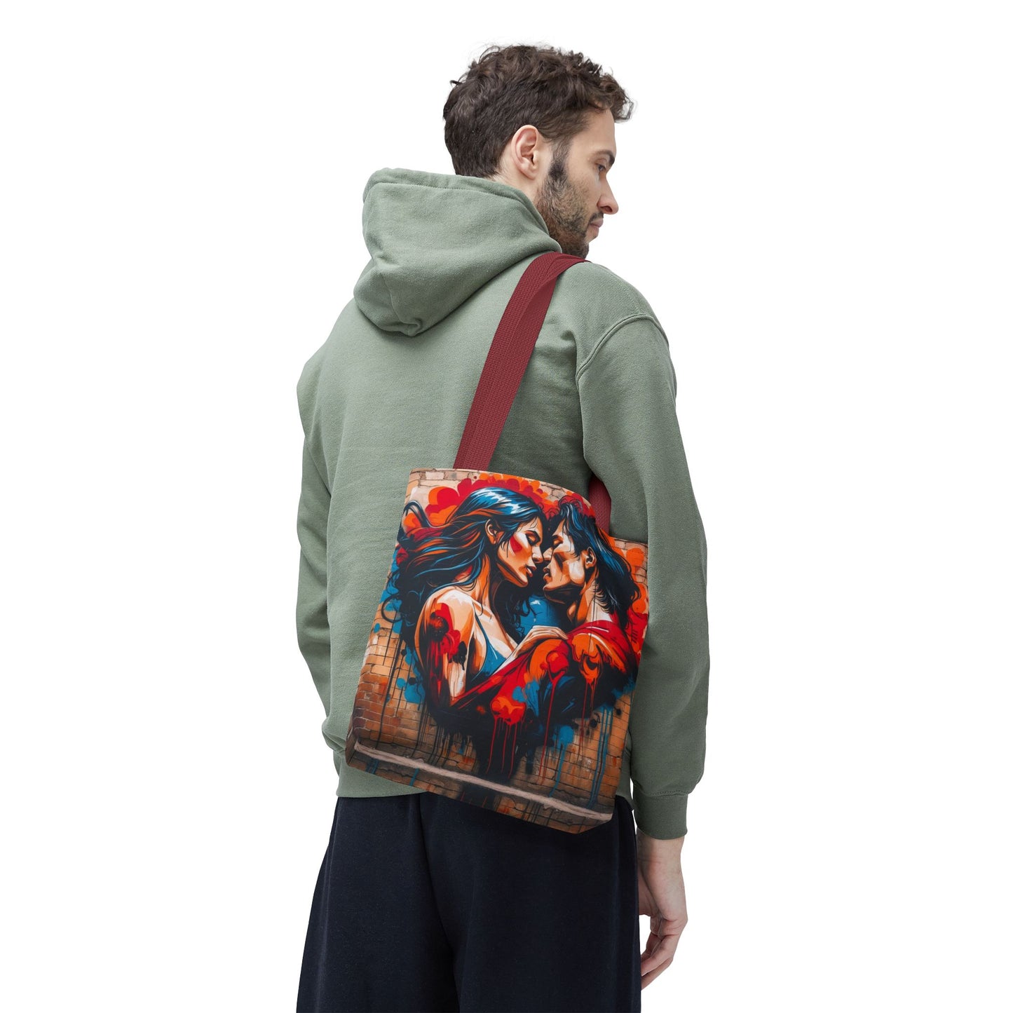 Artistic Surge - Eco-Friendly Canvas Tote Bag - LOVERS
