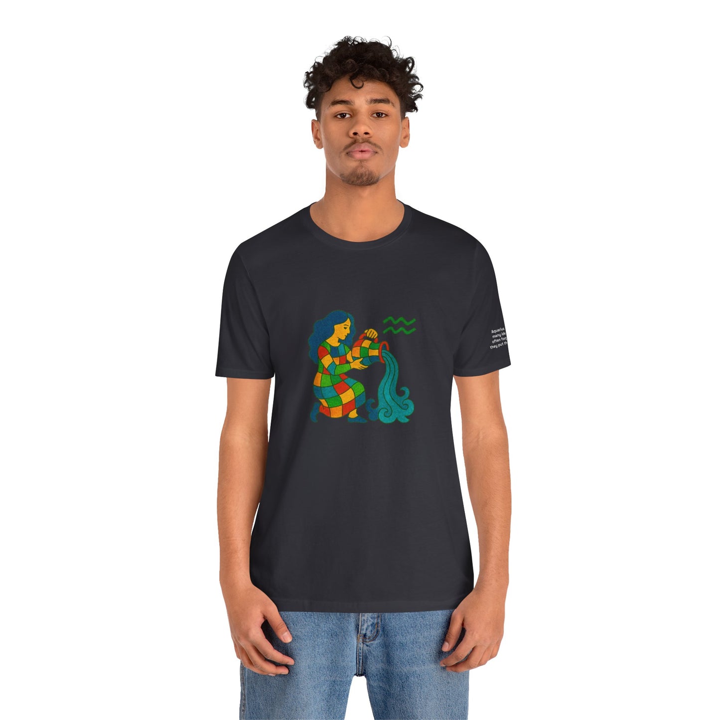 ACQUARIO - T-Shirt, I segni zodiacali secondo Saint Phalle