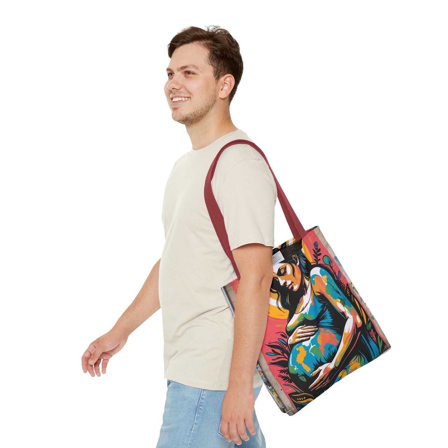 Artistic Surge - Eco-Friendly Canvas Tote Bag - MATERNITY